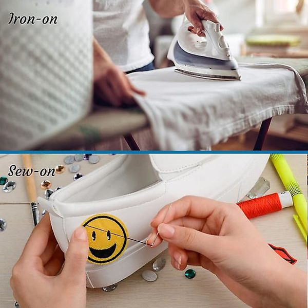 16PCS reseapplikationer för resor, strykmärken, söta roliga lappar för jackor, hattar, ryggsäckar, jeanskläder