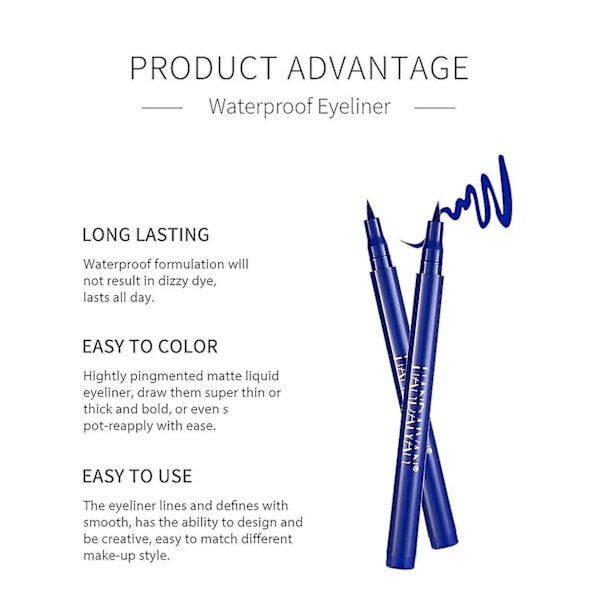 12 Färger Matt Flytande Eyeliner Set Regnbåge Färgglad Neon Eyeliner Penna Pigmenterad Vattentät Smudgeproof Långvarig Gel Eye Liner Jul Makeup