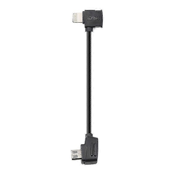 Startrc 10cm Lightning till Micro USB Konverteringskontakt Datakabel för Dji Mavic Mini/Air, Shark Fjärrkontroll G