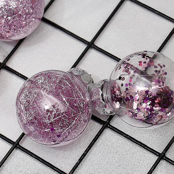 Julgranspynt 30 rosa julgranspynt, husdjursäker material diameter är 60mm/2.3