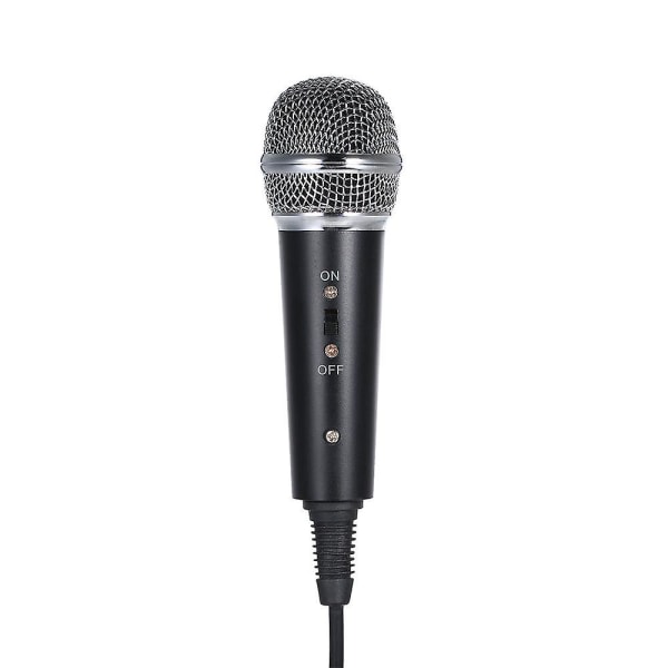 3,5 mm pluggmikrofon för PC, sändningsmikrofon