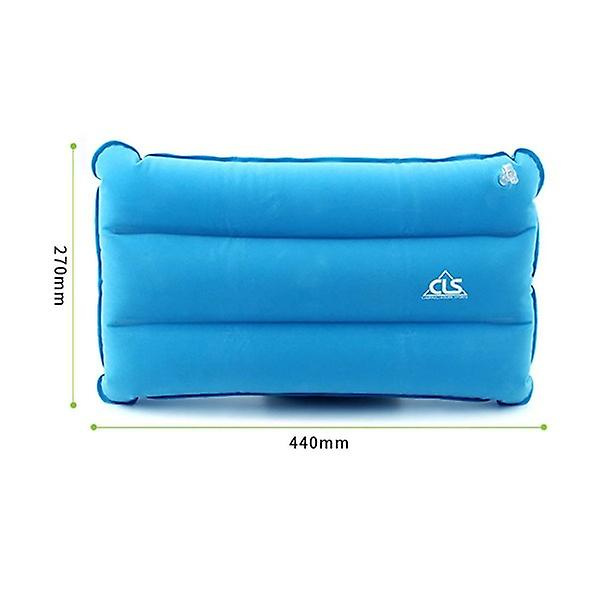 Oppblåsbar pute, 2-pakning, campingpute, reisepute, lett pute