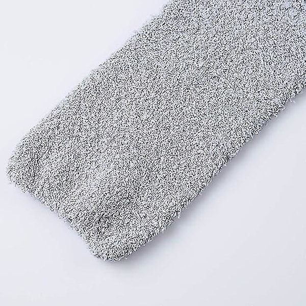 6 Par Mäns Fuzzy Strumpor Vintertofflor Fleece Strumpor Män