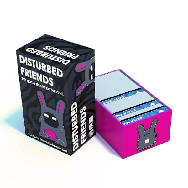 Disturbed Friends Lautapeli Against Humanity -kortti