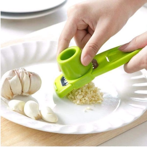 2 stk ingefær hvitløk presser sliping rivjern høvel slicer kutter matlaging verktøy redskaper kjøkken tilbehør slicer mini kutter