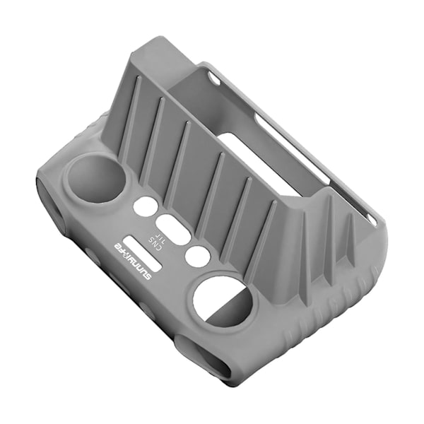 Kaukosäätimen silikoninen suojakotelo aurinkosuojalla DJI RC Mini 3 Pro:lle (valonsuojalla, harmaa)