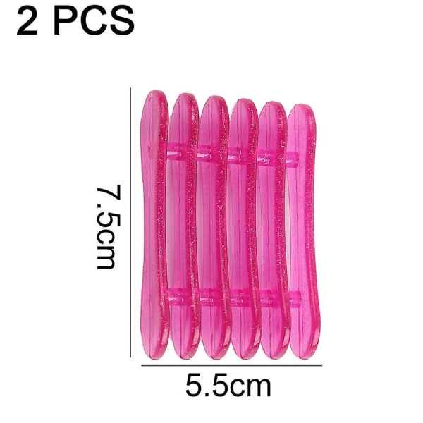 Nail Art Craft Uv Gel Brush Polish Pen Rest Plastholdere Stativ for å holde 5 separate børster