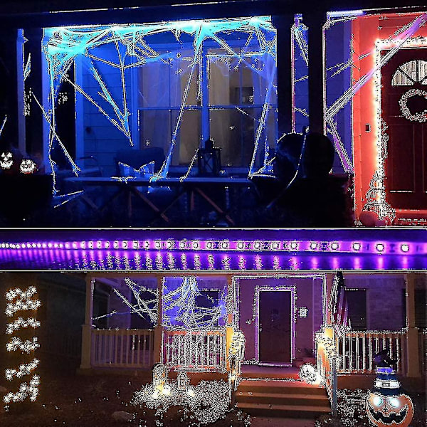 UV-lysstripe Svartlys med fjernkontroll 385-400nm 12v/3a Fleksible svartlys armaturer for Halloweenfest Kroppsmaling Soverom Innredning Svartlys