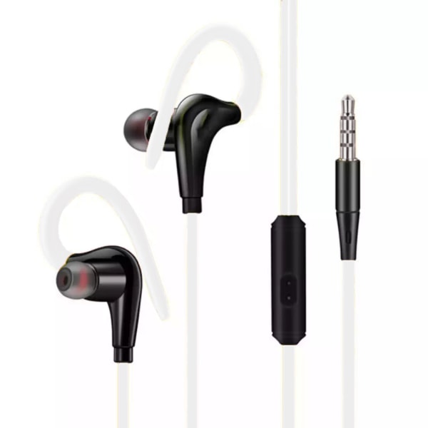 Øretelefoner er følsomme og bredt kompatible med bløde øretelefoner 3,5 mm støjreducerende sports over-ear hovedtelefoner