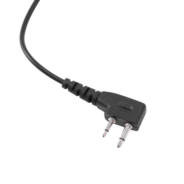 Walkie Talkie Ptt Mikrofon Radio Headset Headset kompatibelt med Icom Ic-f11 Ic-f11s