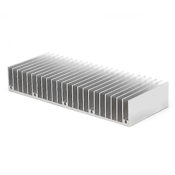 1pcaluminum Køleplade Radiator Ekstruderet Profil Varmeafleder Til Elektronisk Chipset