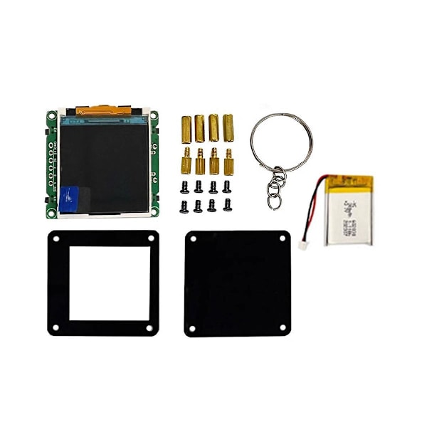 ESP32 C3 Utvecklingskort 1.44 Tums LCD-Skärm Skrivbordsaccessoarer Bärbara Miniteve Bärbar Hängande L