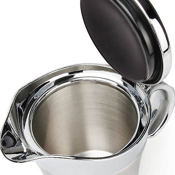 304 Rustfrit Stål Steak Sauce Pot Multifunktionel Isoleret Gravybåd Praktisk Køkken Sauce Opbevaringsbeholder Ny (750Ml）