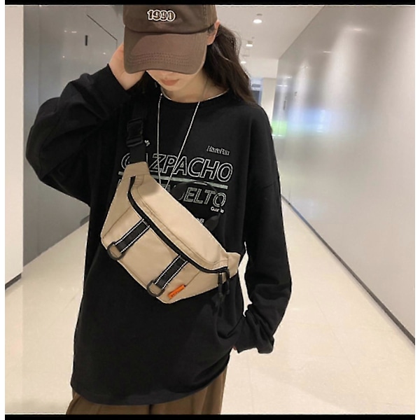 Liten bröstväska, axelcrossbody ryggsäck, lätt gymtelefonväska för cykling, löpning, vandring, klättring, resor