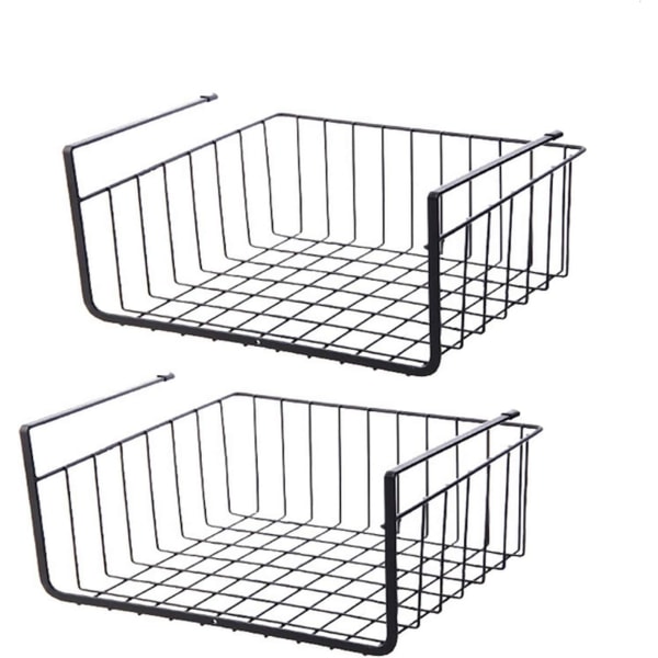 2 st hängande korg (svart)