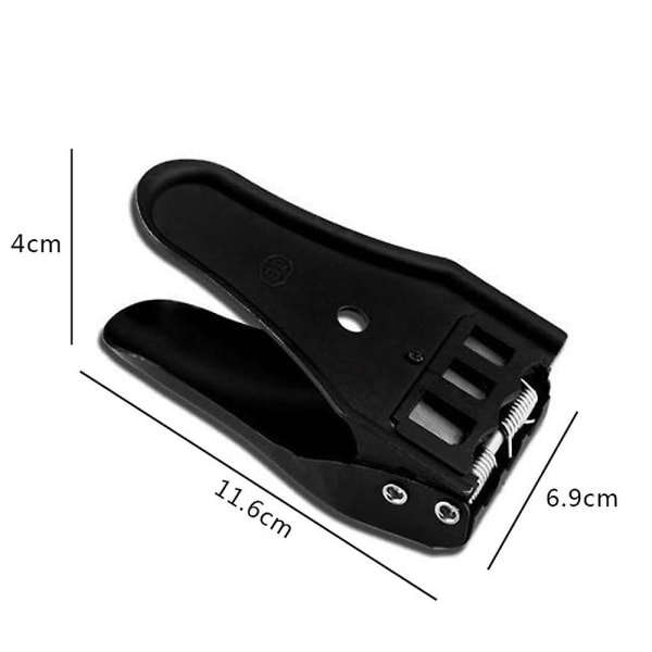 Universell 3 i 1 stans / standard SIM / Micro SIM / Nano SIM-kortstans för alla SIM-kort för smartphones / surfplattor inkl. SIM-adapter + 1 SIM-kortslucka