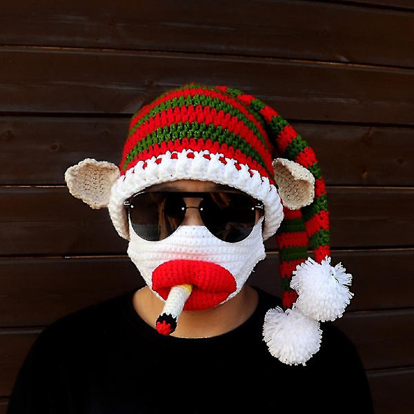Julhatt Rolig Nyhet Santahatt För Julfest Karneval Mycket Bra (Vuxen)