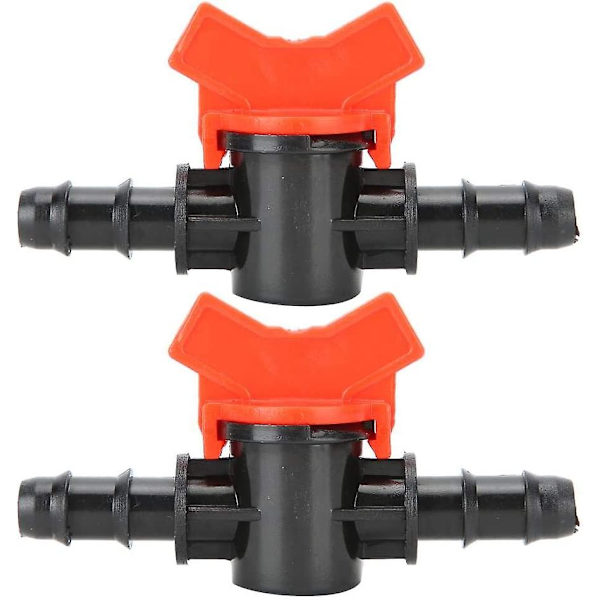 2 st fiskakvarium regulatorventiler, vattenflödesregulatorrör, röranslutning, akvarieluftpumptillbehör, akvarium fiskakvarium reglerventiler