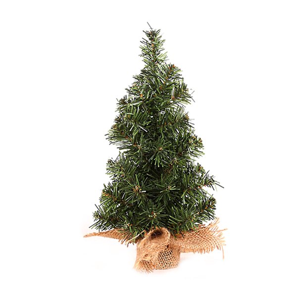 Realistsik Vacker Tyg Levande Mini Julgran Inspirerande Julgransmodell för Hemmet (30cm)