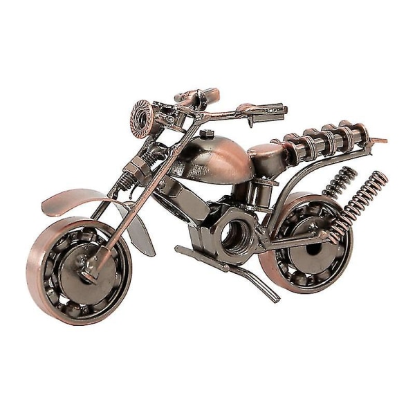 Wabjtam Motorcykel Kreativ Retro Iron Art Motorcykel Modell Klassisk Mode Motorcykel Present