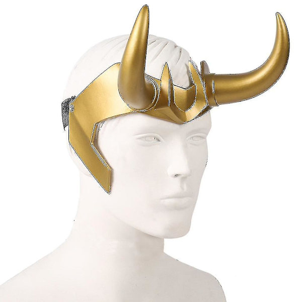 Loki Huvudbonad för Vuxna PVC Halloween Party Rekvisita
