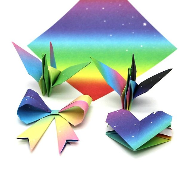 64 stk Origami Papir Premium Kvalitet 6 Tommer Firkantet For Begynder Hjemmearbejde Projekter Børn Gave Undervisningsværktøj$origami Papir Til Børn Dobbeltsidet - Pa