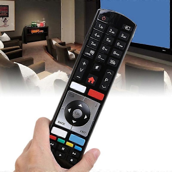 Portabel TV-fjärrkontroll Ersättning Rc4318, Lämplig för Vestel Finlux Edenwood Yalo