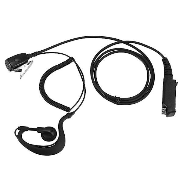 PTT MIC G-formad hörsnäcka för Sepura STP8000 Walkie Talkie Ham Radio Hf-sändare C1035A