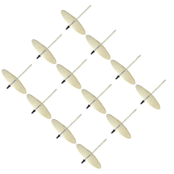 12 st ljusplatta i järnmaterial 7x6,5 cm/2,8x2,6 tum guld stabil pålitlig dekorativ slitstark fixering hållare för fest