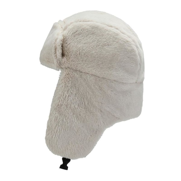 Plysch, varm Leifeng-hatt, öronskydd Mode tjock cap, vindtät plus sammet utomhus