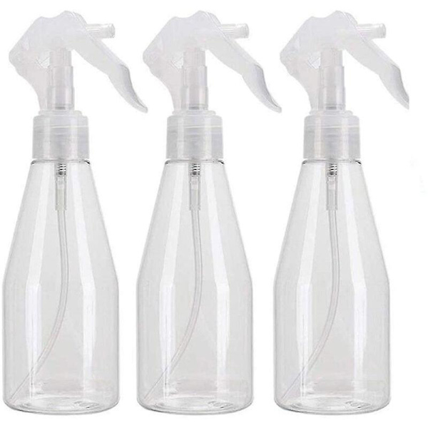 3 kpl puutarhan suihkepulloa 200 ml läpinäkyvä suihke pullo puutarhanhoitoon puhdistukseen kampaamoon