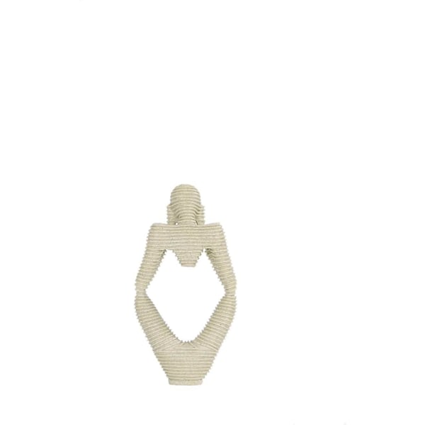 Abstrakt skulptur staty tänkare sandsten harts hotell hem skrivbord bibliotek kontor dekoration 9,82 tum hög (mitten)