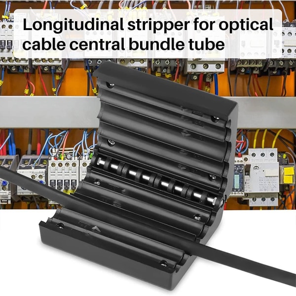 Fiberklynge Løs kabelskede Slitter Fiberoptisk værktøj Jet Tube Stripper
