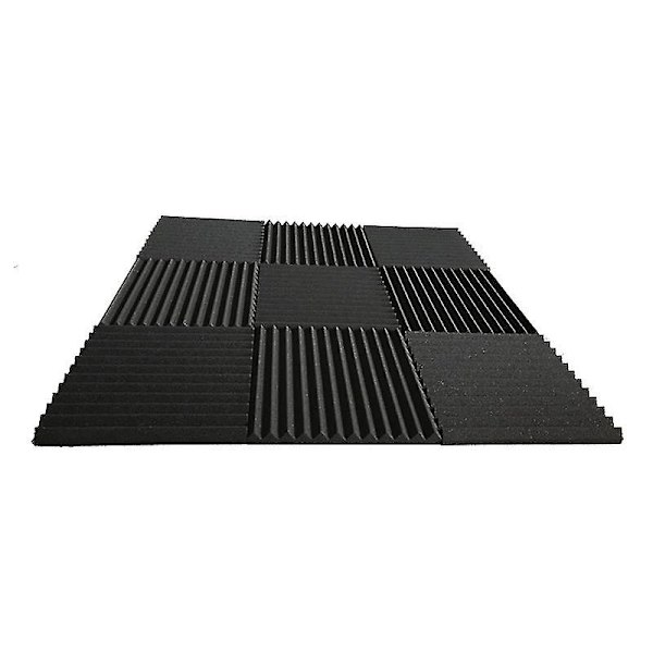 12 stk 300x300x25mm Akustiske Skum Lydisolasjonspaneler For KTV Bar Lyddemping Studio