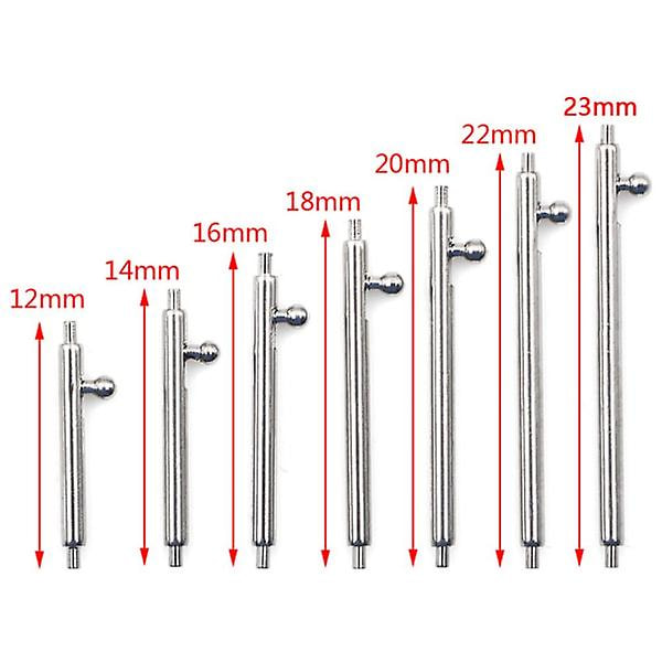 10 st/förpackning Enkla fjäderstänger för klockor, 14 mm 1,5 mm diameter