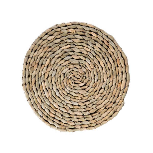 6 st RUNDA Vattenhyacint Placemats 30cm (12 tum) Kvalitet Vävda Wicker Bordsskiva Placemats