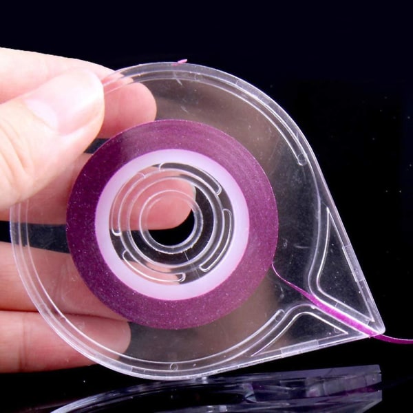 10 stk. Tom Nail Art Striping Tape Line Case Værktøj Sticker Box Holder Nail Art Tape Roller Dispenser til nem brug Diy Sticker Nail Design Manicure Too