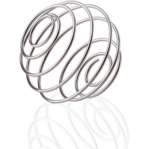 6 stk. Visp Ball Milkshake Protein Shaker Ball Milkshake Protein Blender Rustfritt Stål Wire Mixer Blanding Ball for Shaker Drikkeflaske Kopp og