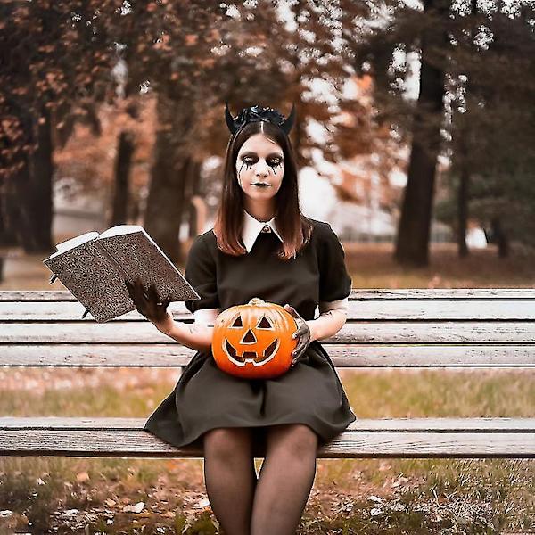 Halloween-hiuspanta, kukallinen ruusunmuotoinen sarvi, hiuslisävaruste