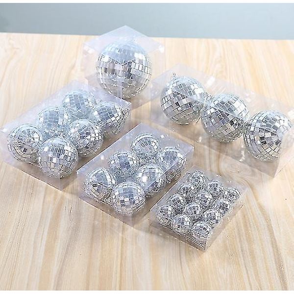 6-pack julgranspegel Mini Discokula (6cm)