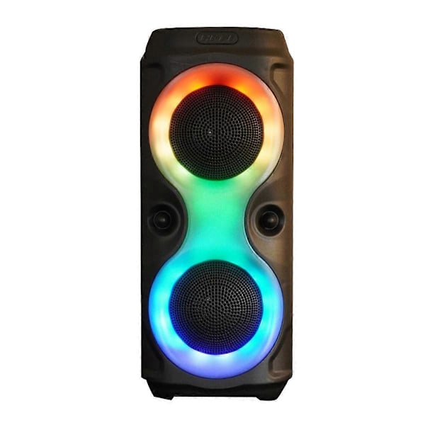 Trådlös Bluetooth-högtalare Utomhus Bärbar Färgglad Hem Skrivbord Hög Volym Subwoofer för Familjekaraoke
