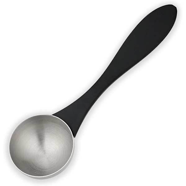 Coffee Scoop-Stainless Steel Measuring Spoon 1 Tablespoon with Plastic Handle for Ground Coffee and Beans