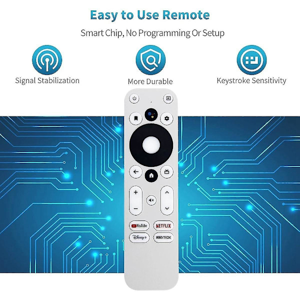 Röststyrd Fjärrkontroll för / KM2 för KM2 för Android TV Box Fjärrkontroll-A1