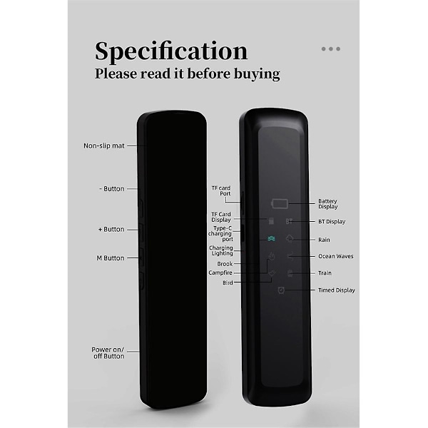 Benledningspälsdyna Högtalare, Trådlös Bluetooth Stereo Högtalare, Vitbrus Högtalare för Bättre Sömn