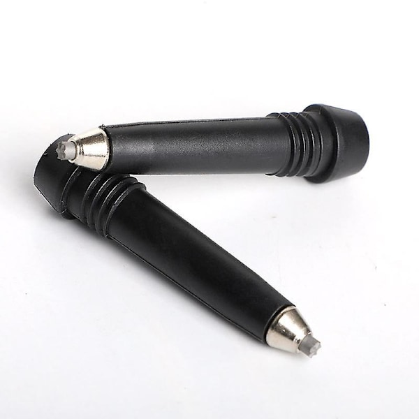 4 stk Vandrestav Tungsten Karbid Spiss