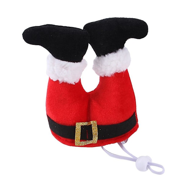 Jultomtebyxor & Hatt Kostym Tillbehör För Katter & Hundar
