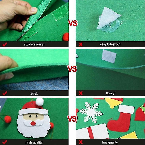 DIY Tredimensionelt Juletræ Børnemanual Uddannelsesmæssige Legetøj Julepynt Julegave Widget