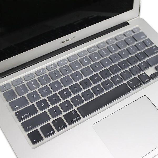 Ultratyndt tastaturcover til Macbook Air/pro/retina 13" og 15" (apple Modelnummer A1466 A1369 A1278 A1286 A1502), Us Keyboard Layout