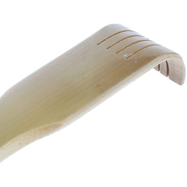 Langt håndtag Rygkradser Ridse Håndskrabehjælp Rygskrabere Claw Back Scratcher Rygmassage Bambus (47 cm)