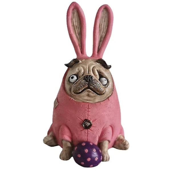 Festivaldyr Statue Harpiks Hund I Juletræ / Kanin Kostume Jul 1stk-pink